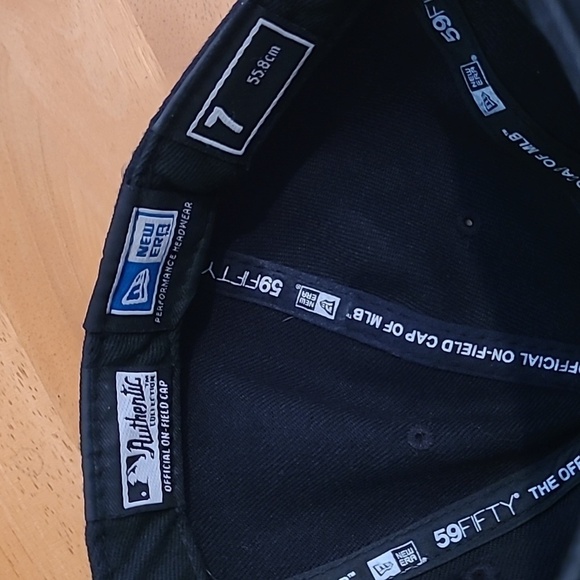 MLB SAN FRANCISCO GIANTS Fitted Ballcap, Authentic Official On Field Cap - Picture 11 of 13